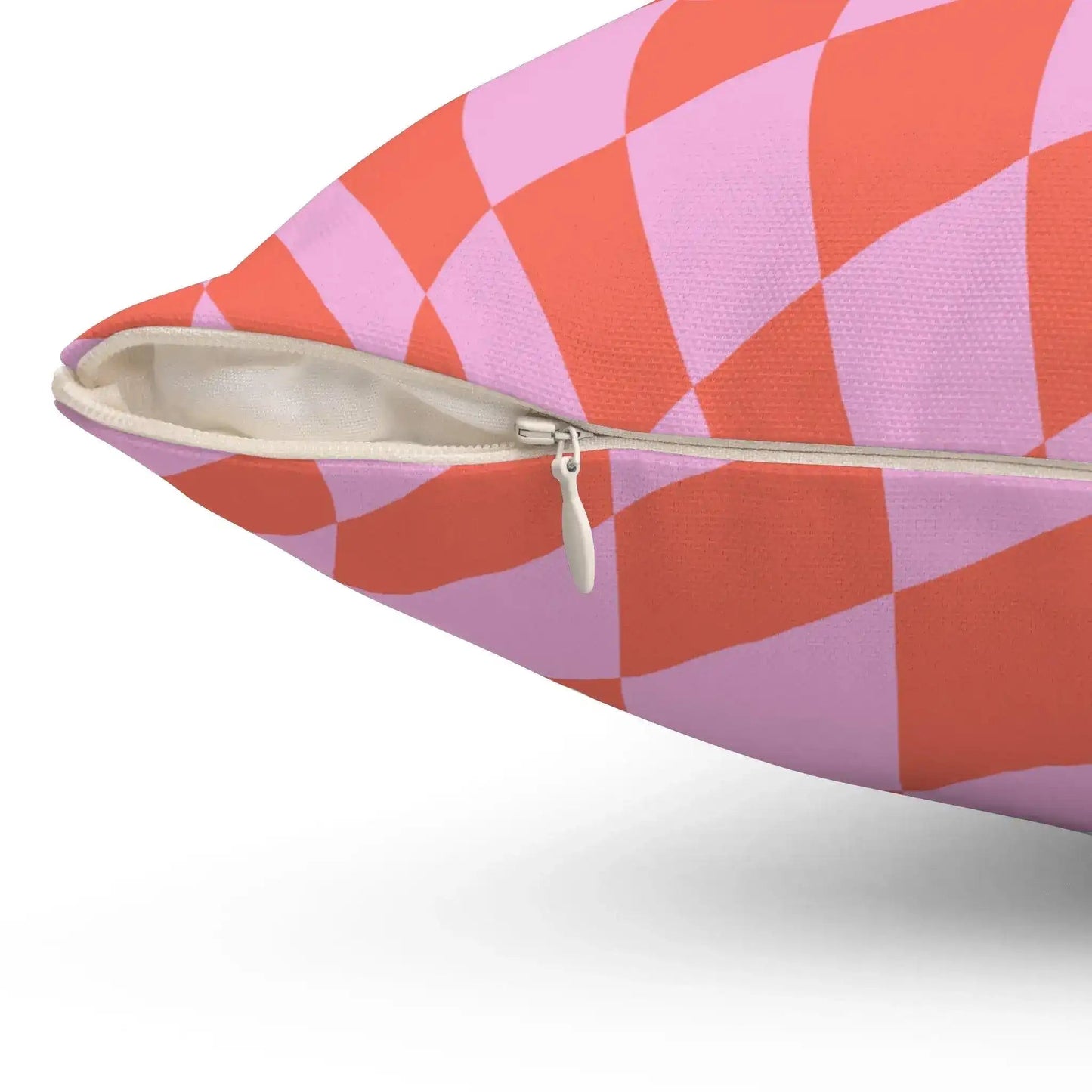 Checker Groovy Throw Pillow - MAIA HOMES