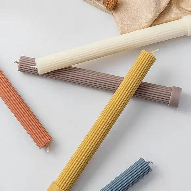 Colorful Column Soy Candle - MAIA HOMES