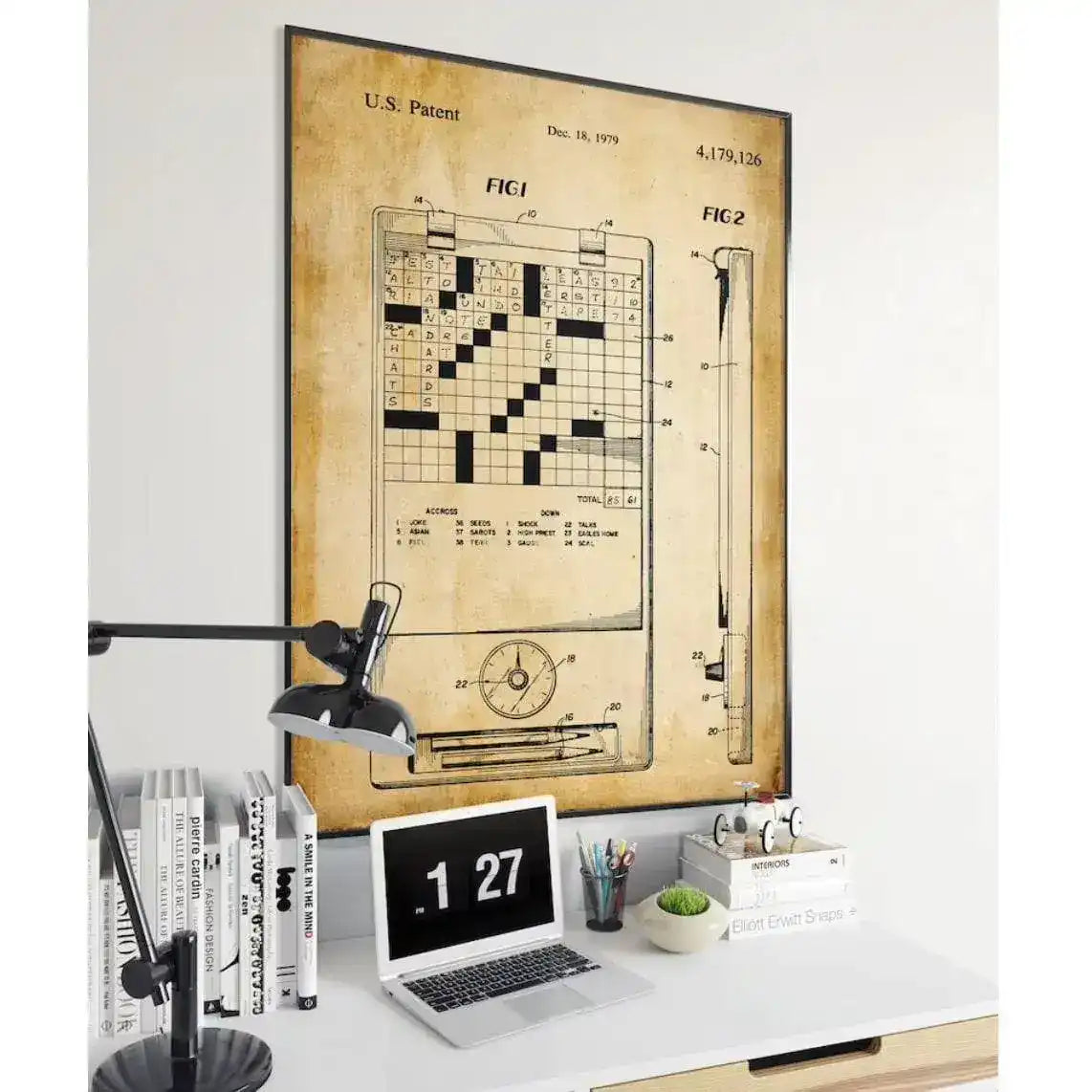 Crossword Puzzle Patent Print