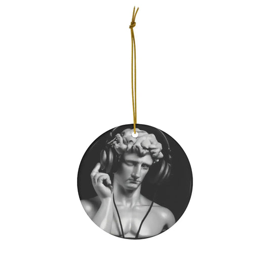 David with Headsets Christmas Ornaments - MAIA HOMES