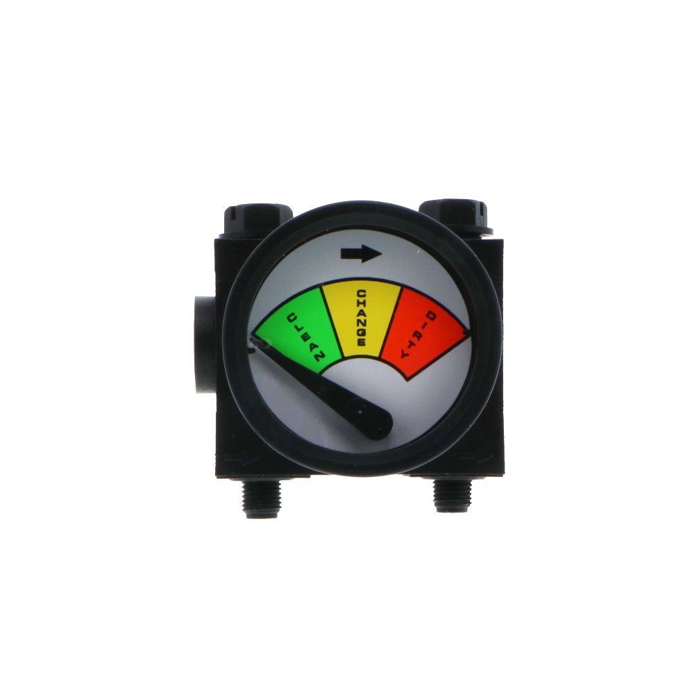 Pentek 143549 Differential Pressure Gauge With 3 Color Needle