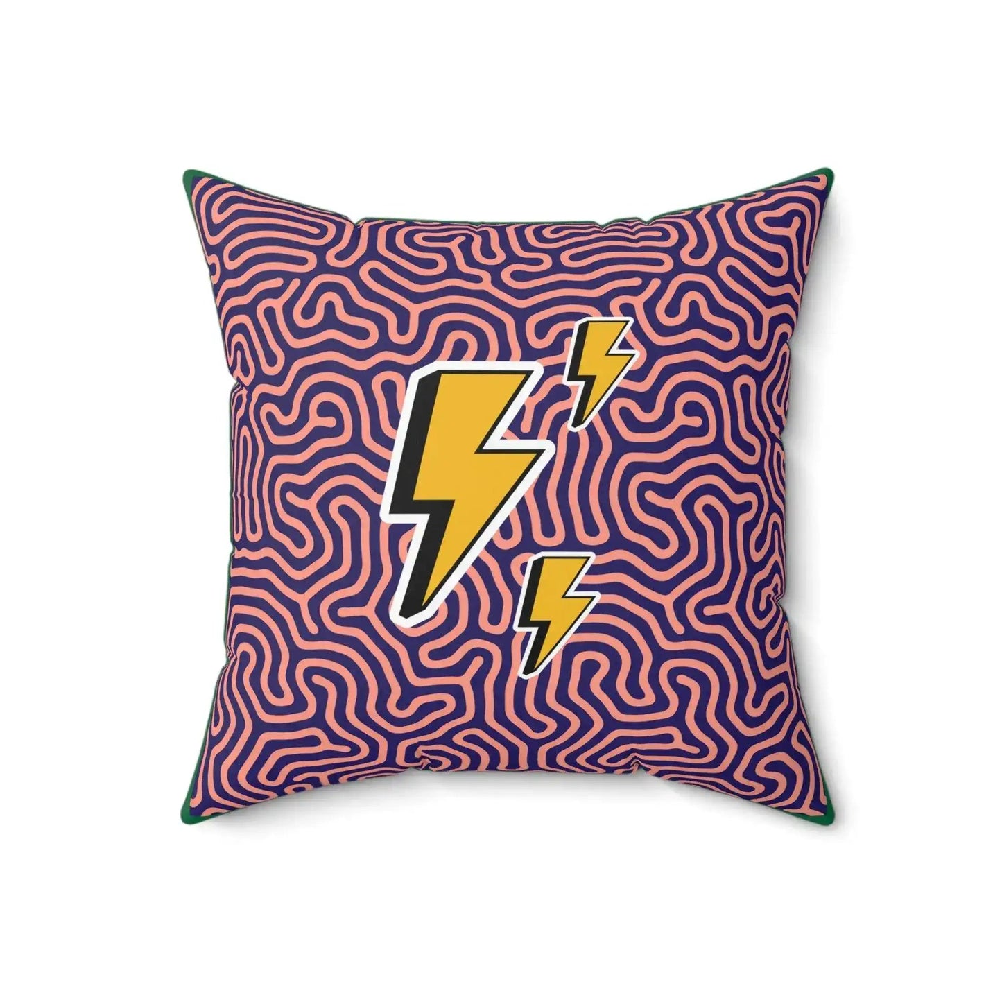 Funky Lightning Throw Pillow - MAIA HOMES
