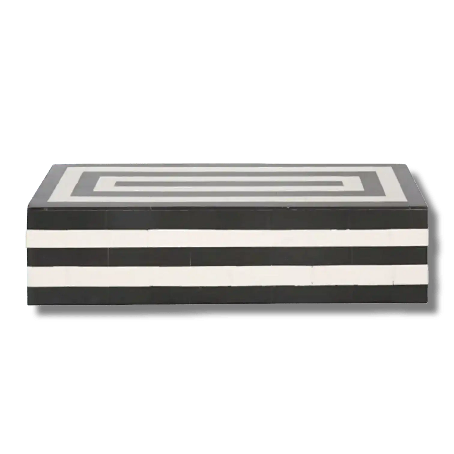 Gab Faux Bone Inlay Jewelry Box