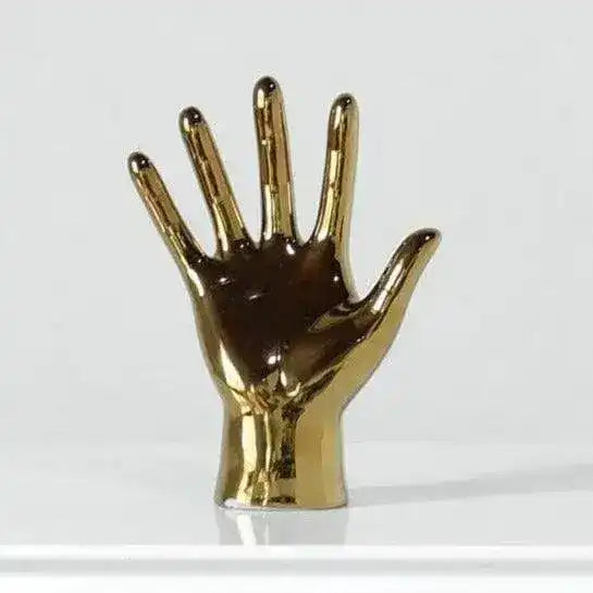 Gold-Plated Hand Figurines - MAIA HOMES
