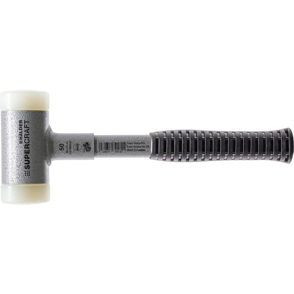 Dead Blow Hammer Supercraft 45 Heavy Duty Steel Nylon Metal Handle Rubber Grip