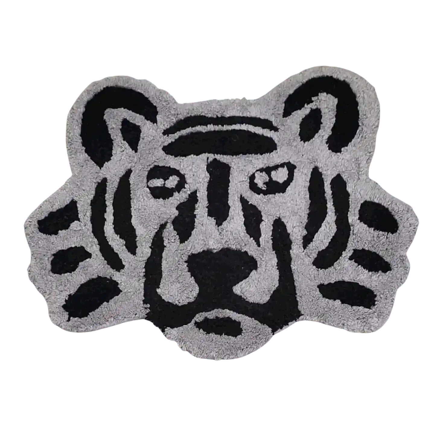 Handmade Cotton Lion Face Shaped Bath Mat - MAIA HOMES