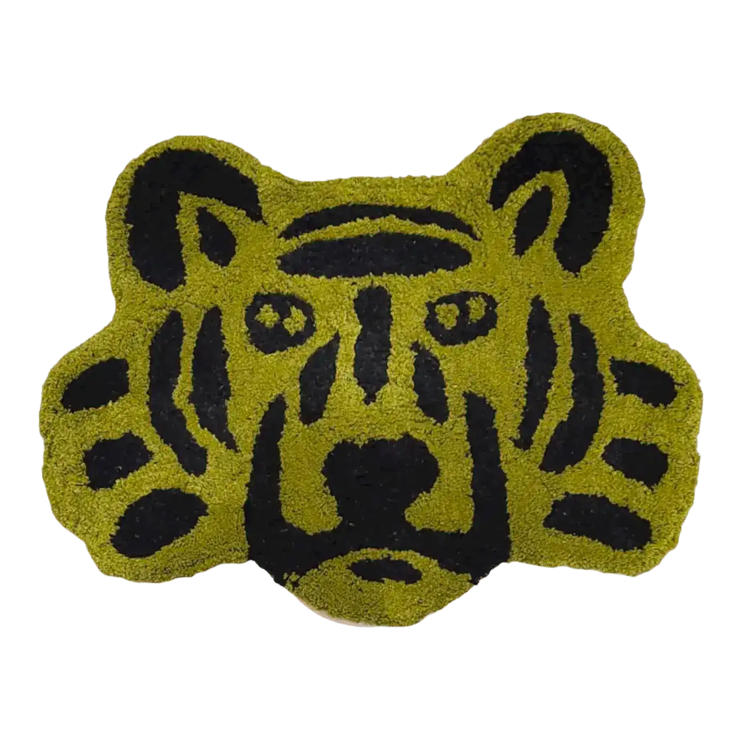 Handmade Cotton Lion Face Shaped Bath Rug - MAIA HOMES
