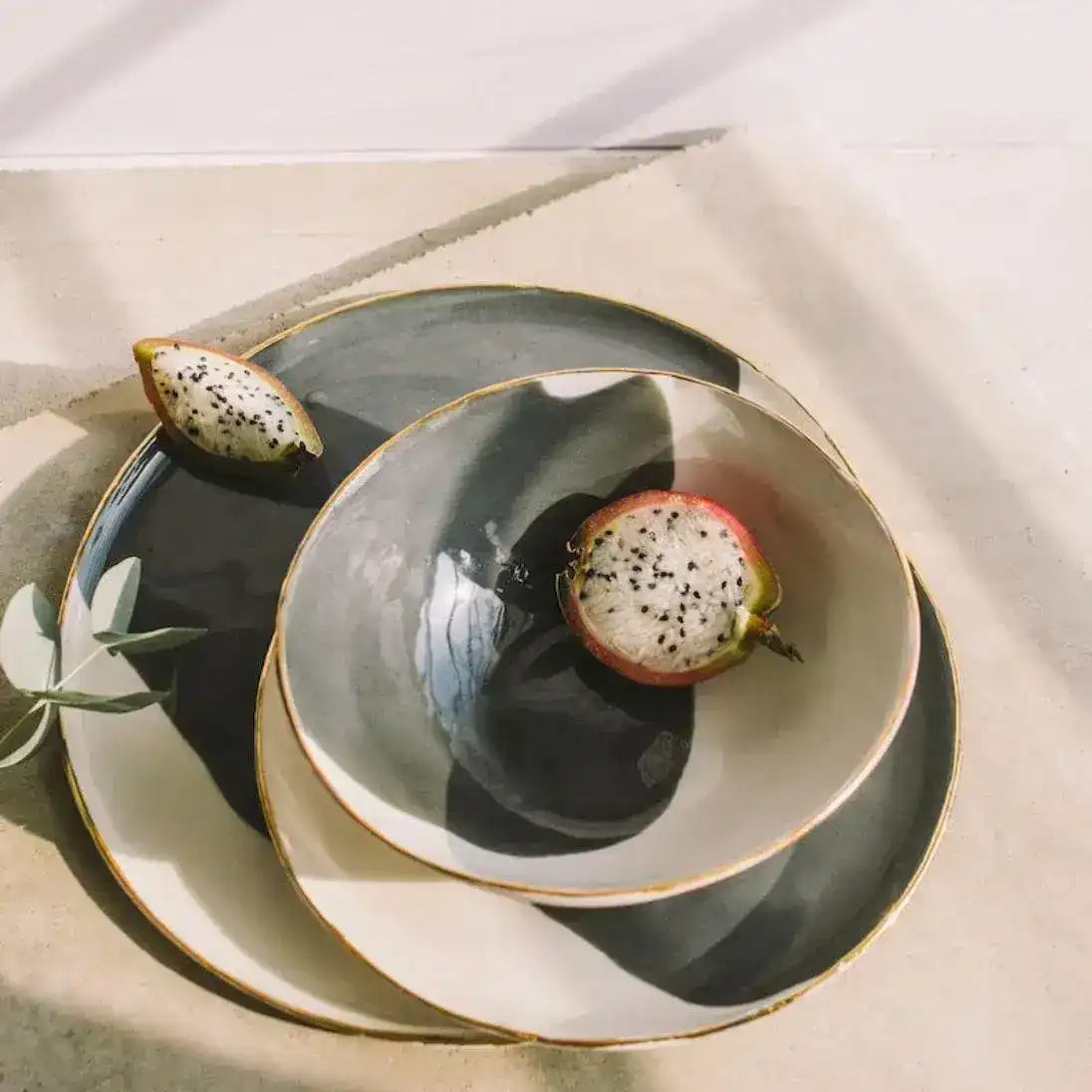 Handmade Porcelain Ombre Tableware