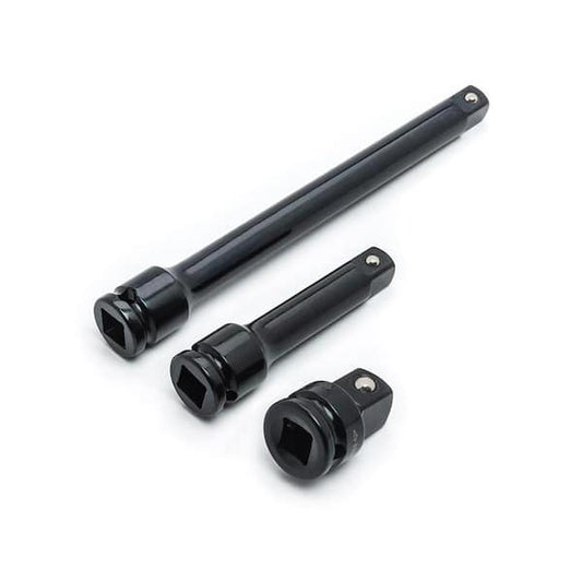 Impact Socket Extension Set And One Socket Adapter 3/8 in. Drive (3-Piece)