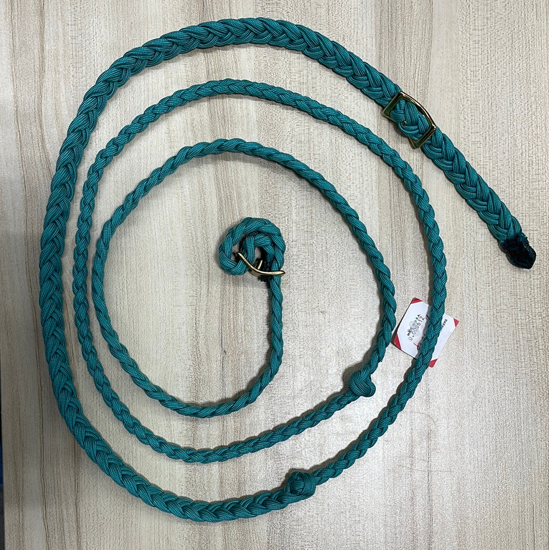 Jerry Beagley Skinny Braid Knotted Barrel Reins