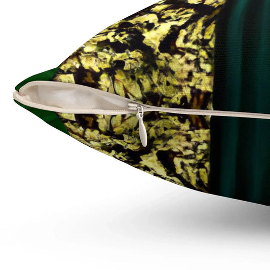 Jungle King Portrait Printed Throw Pillow - MAIA HOMES