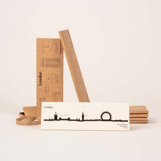 The Line City Skyline Silhouette Mini London