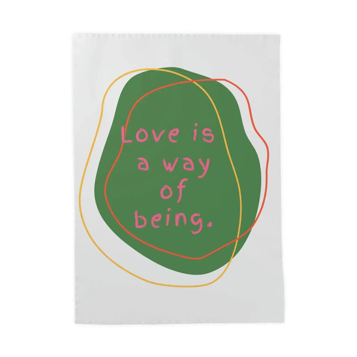 Love is a way of being Green Tea & Kitchen Towel - MAIA HOMES