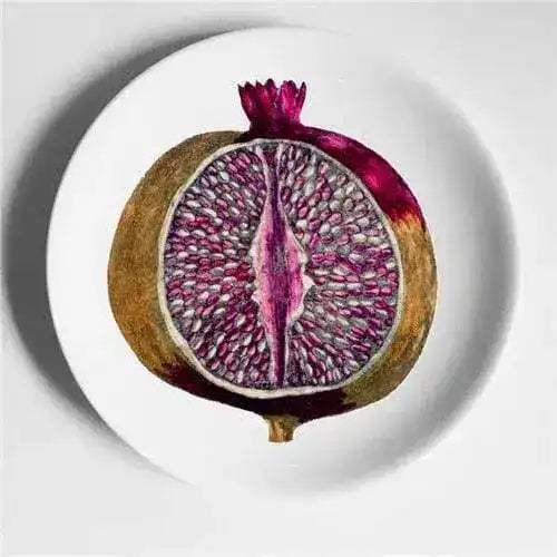 Maia Fruit Printed Ceramic Plate - MAIA HOMES