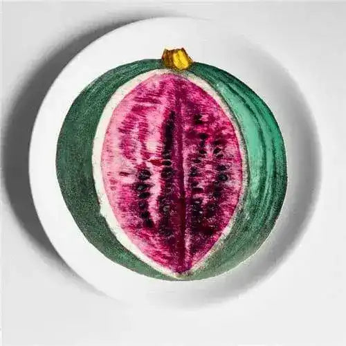 Maia Fruit Printed Ceramic Plate - MAIA HOMES