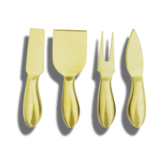 Maia Stainless Steel Mini Cheese Knife Set of 4