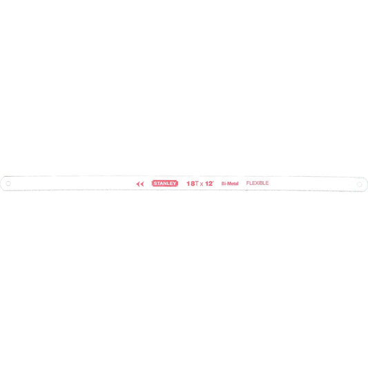 Stanley 15-612 STANLEY BI-METAL 12"HACKSAW BLADE 18 TPI - 10 PACK