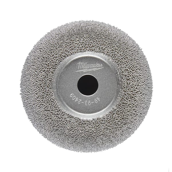2-1/2" Low Speed Tire Buffing Wheel Flared Contour