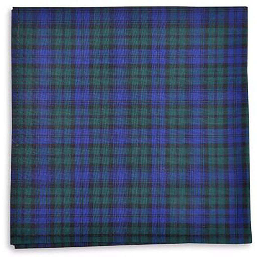 Black Watch Pocket Square by High Cotton - Country Club Prep