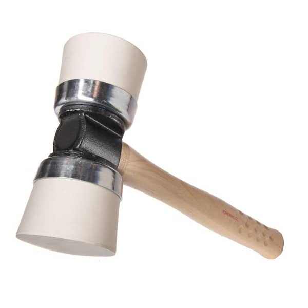 Mallet Hammer #5MI Double-Capped Wood Handle For Powernail Pneumatic Nailers