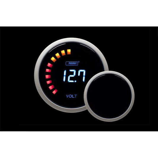 Prosport 52mm Electrical Digital Volt Gauge - Universal