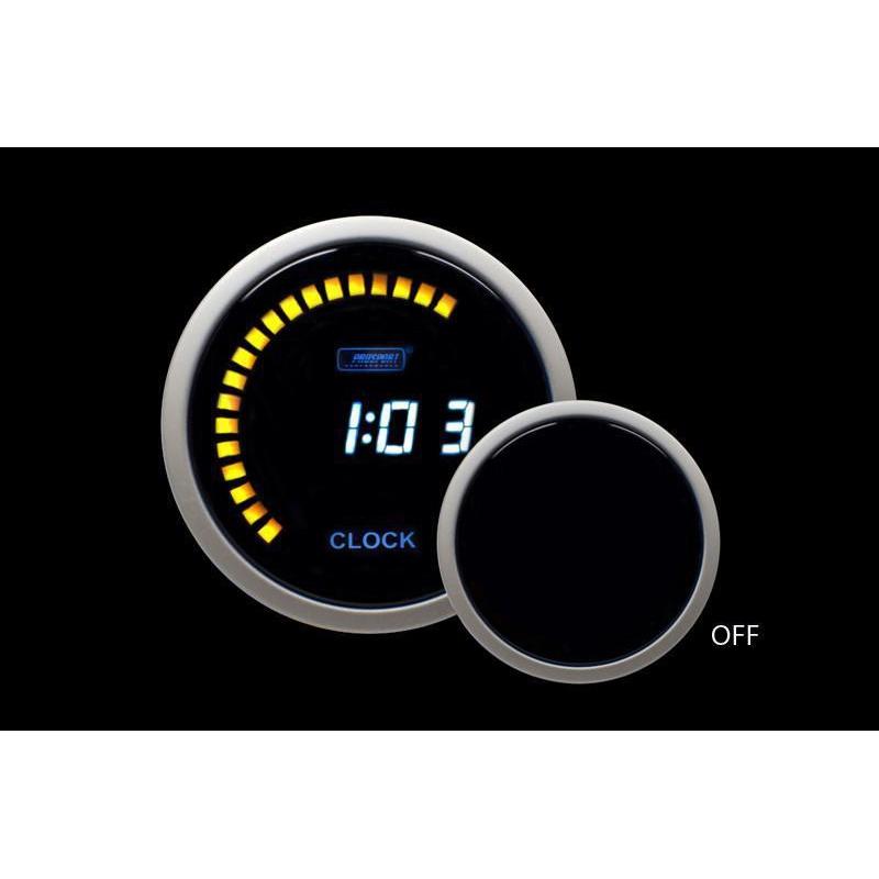 Prosport Blue 12 Volt Digital Clock - Universal