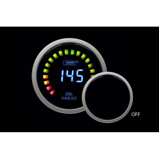 Prosport Digital 52mm Oil Pressure gauge - Universal