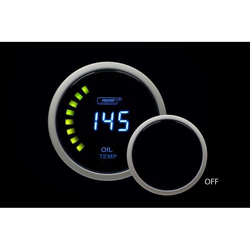 Prosport Digital 52mm Oil Temp Gauge - Universal
