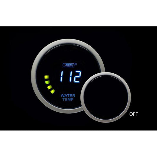 Prosport Digital 52mm Water Temp Gauge - Universal