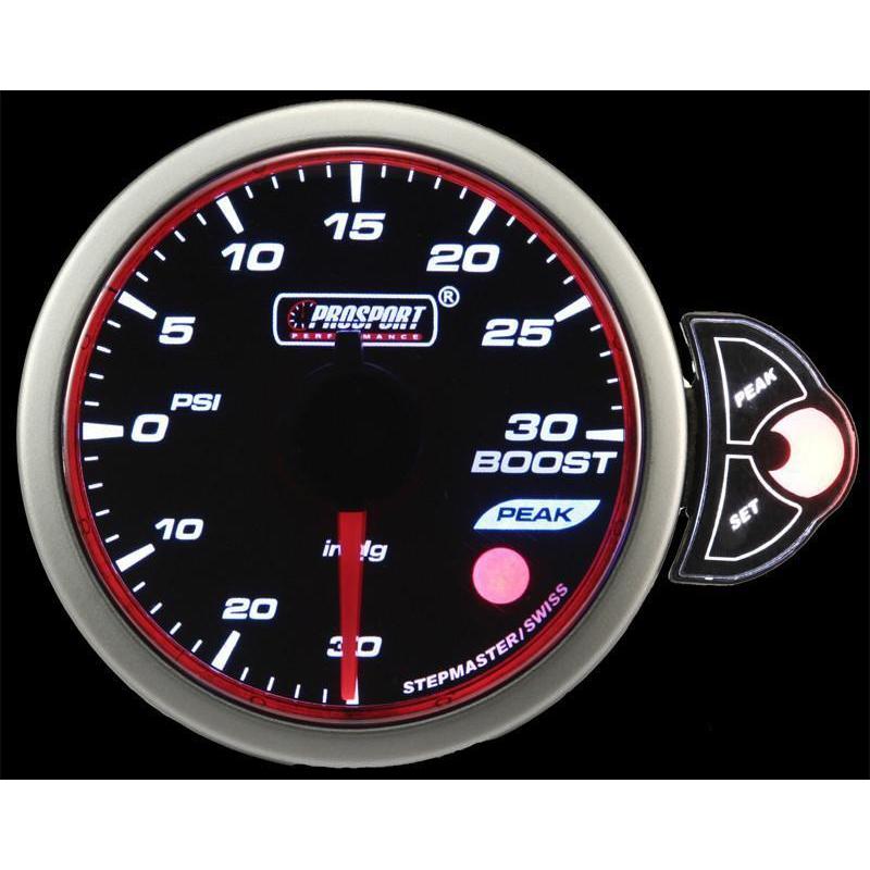 Prosport Halo Series 52m Boost Gauge - Universal