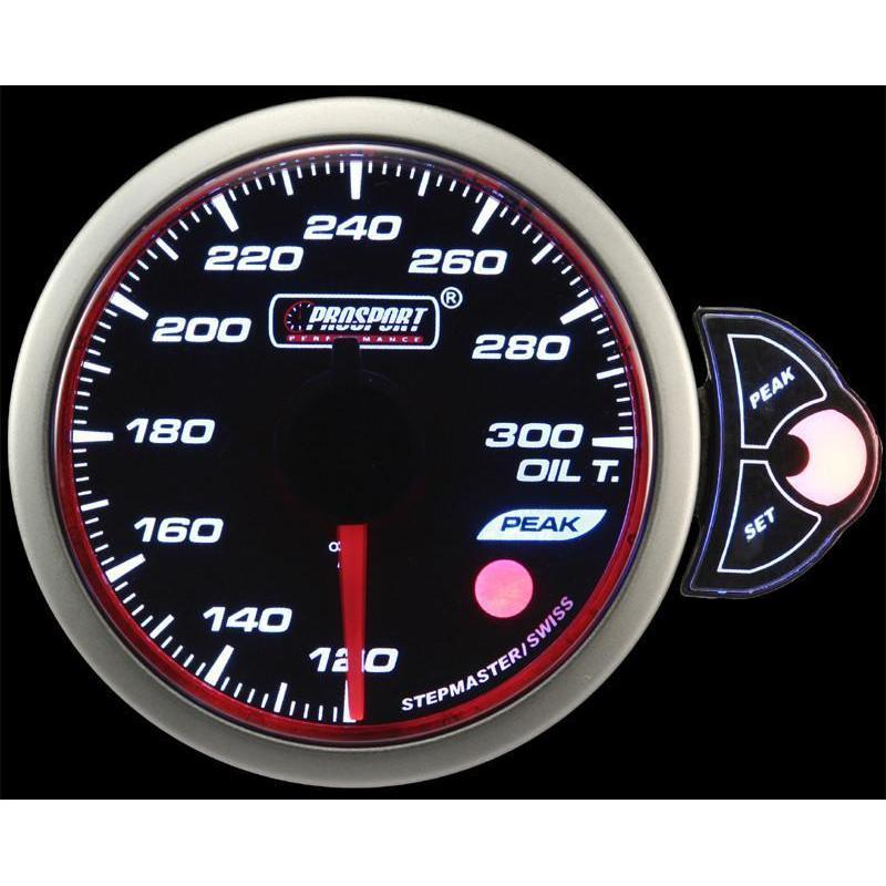 Prosport Halo Series 52mm Oil Temperature Gauge  - Universal