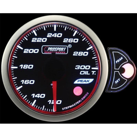 Prosport Halo Series 52mm Oil Temperature Gauge  - Universal