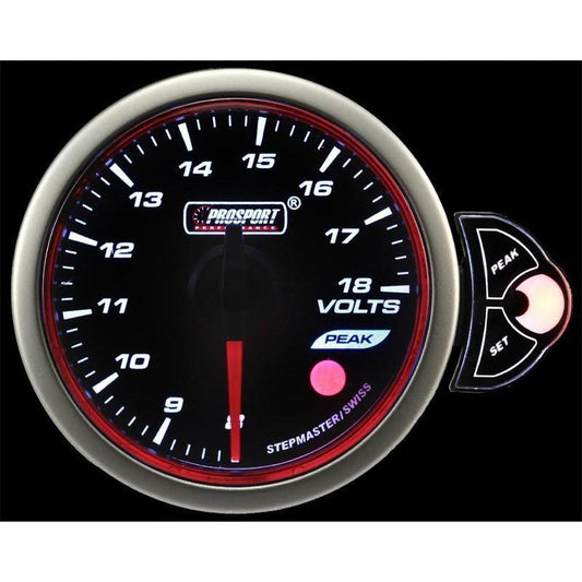 Prosport Halo Series 52mm Volt Gauge - Universal