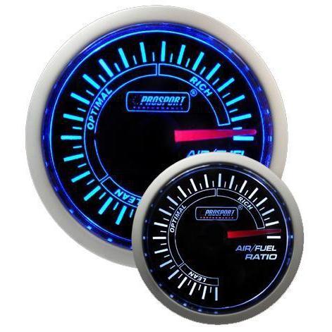 Prosport Performance 52mm Air Fuel Ratio Gauge - Blue/White - Universal