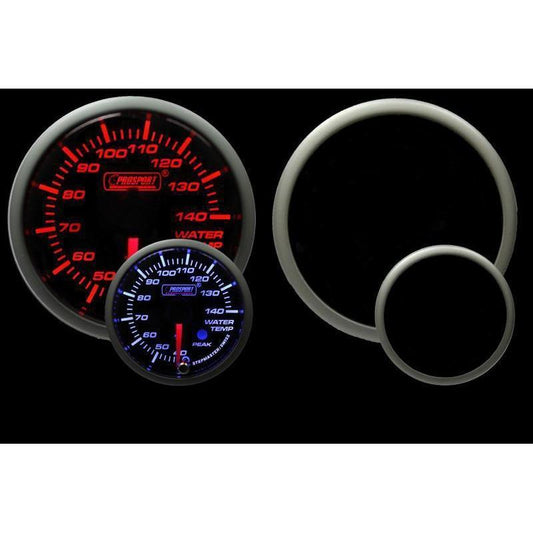 Prosport Premium Series Water Temperature Gauge - Amber/White - Universal