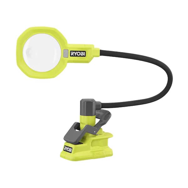 18V LED Magnifying Work Light Built-in Clamp Tool Only