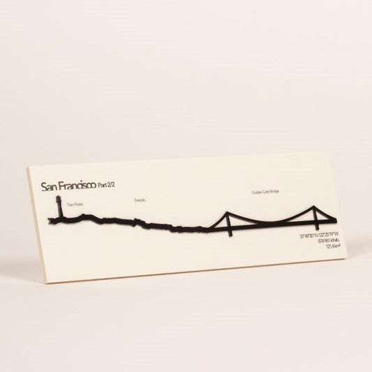 The Line City Skyline Silhouette Mini San Francisco