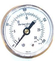 Schneider Electric (Barber Colman) 2420-003 - 2"GAGE 0/30# 1/8" CENTER BACK
