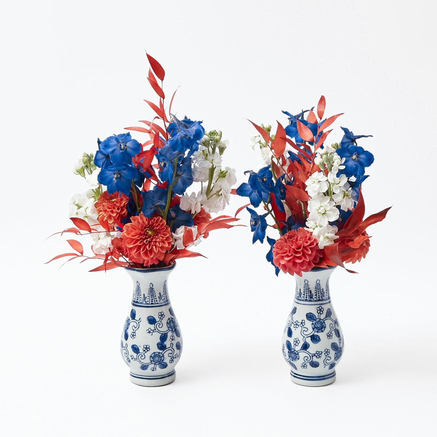 Chinoiserie Bud Vase (Pair)