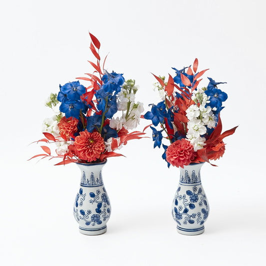 Chinoiserie Bud Vase (Pair)