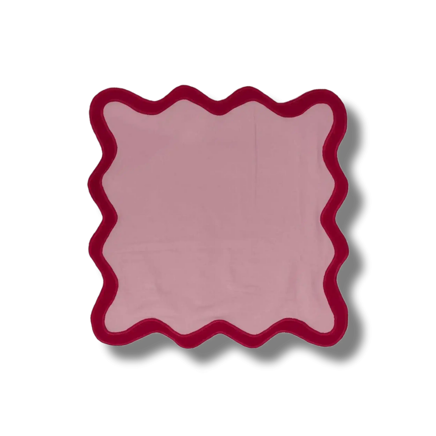 Square Scalloped Linens Napkins - MAIA HOMES