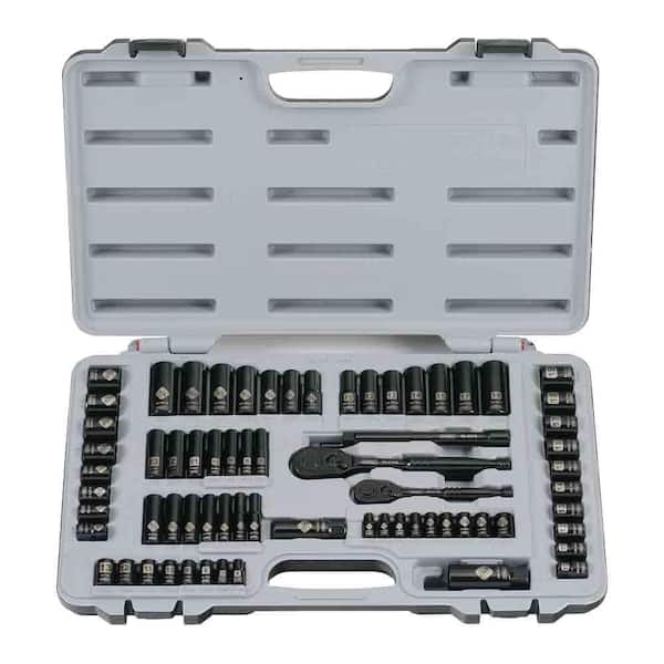 69 Pcs Mechanics Tool Set Wrench Ratchets Combination