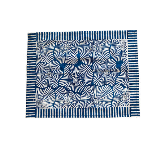 Sunflower Placemats - Blue (Set of 2)