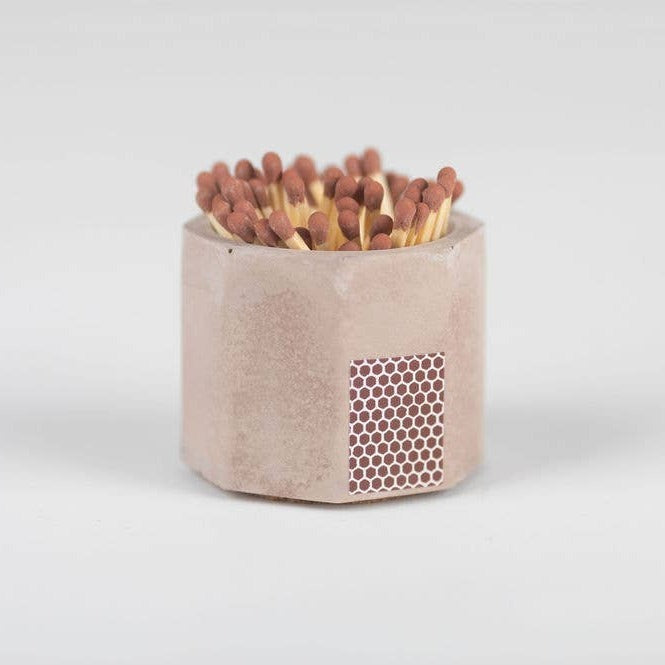 Concrete Match Holder + Matches