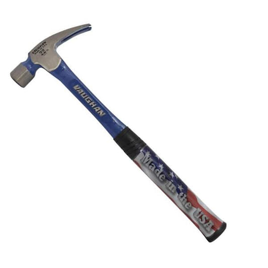 Rip Claw Hammer Milled Face Solid Steel 22 oz Balanced Design With 16 in. Handle