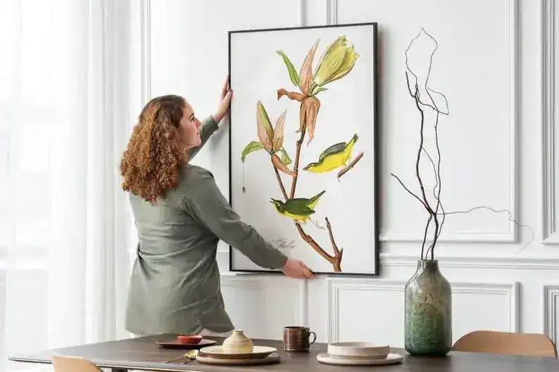 Vintage Bird Art Prints| Bird Poster