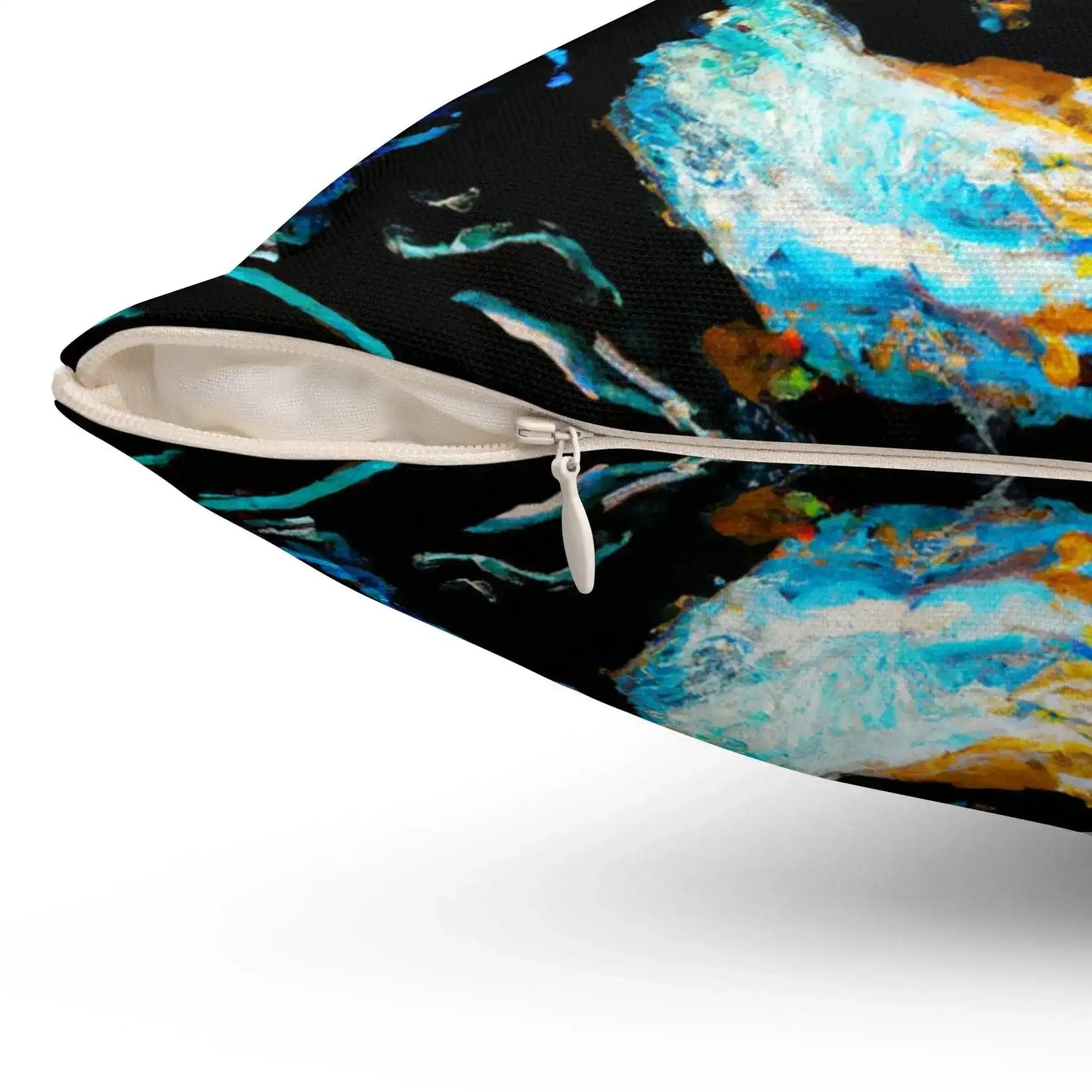 Watercolor Foxy Portrait Printed Throw Pillow - MAIA HOMES