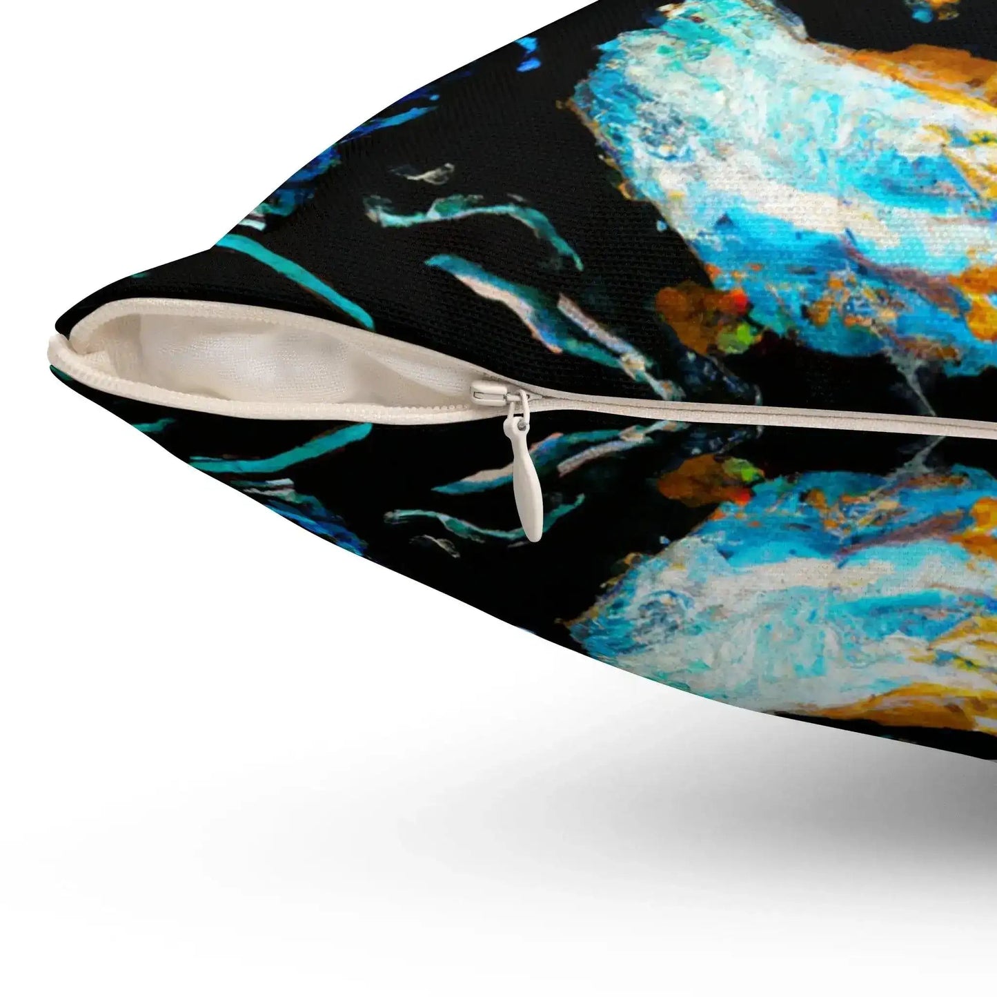 Watercolor Foxy Portrait Printed Throw Pillow - MAIA HOMES